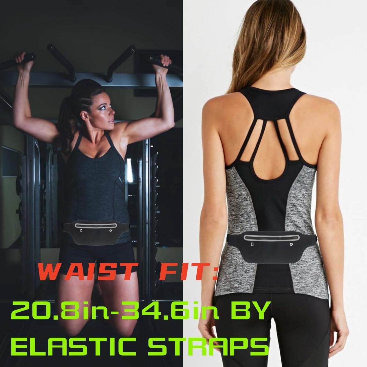 Thumbnail 5 de YITORMAN Slim Running Belt – a practical, hands-free belt for phone, keys and essentials