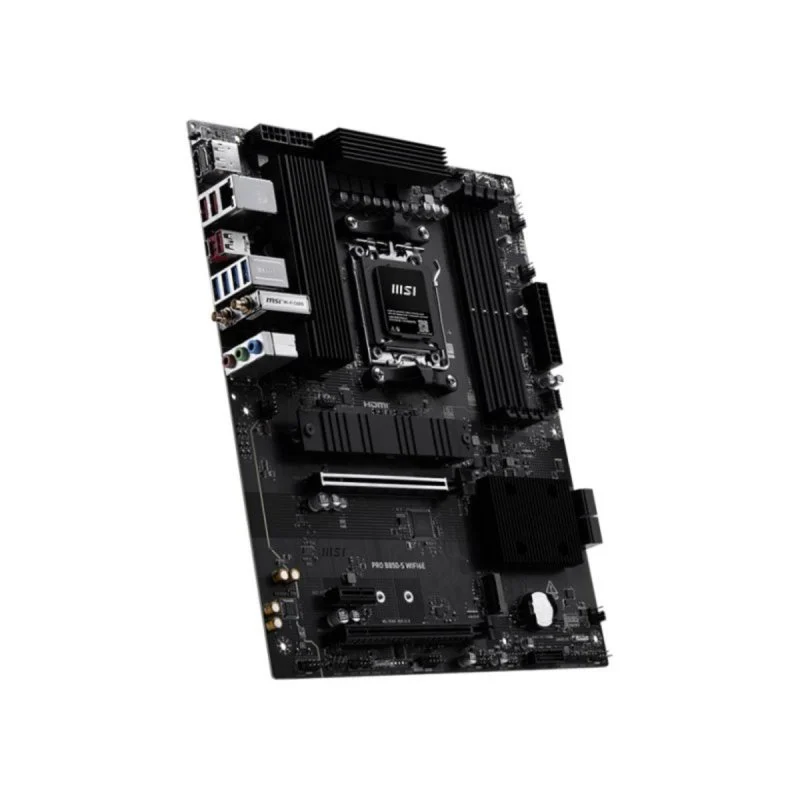 Detalle de MSI PRO B850-S WIFI6E ATX AM5 PRO DDR5 M.2 Dual LAN RGB: ficha para decidir si merece la pena