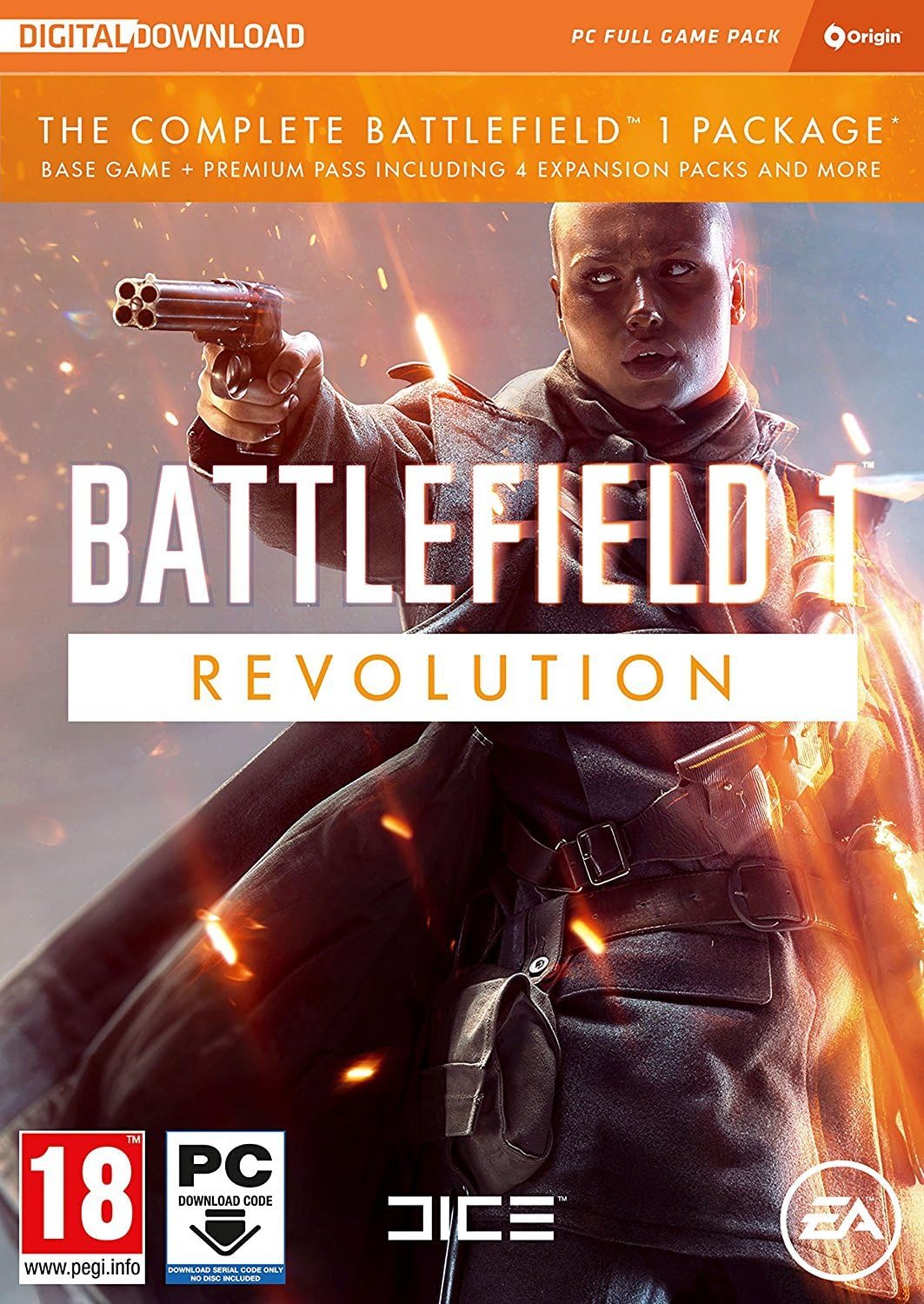 Detalle de Battlefield 1: Revolution DLC – Codice Origin per PC