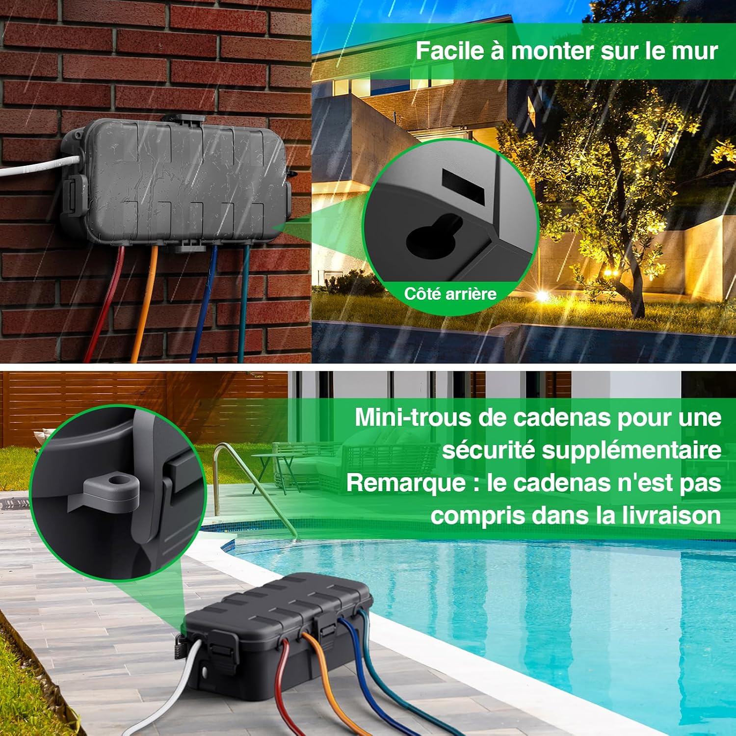 Thumbnail 5 de RESTMO Scatola per Cavi Media IP54 29x13,2x10cm