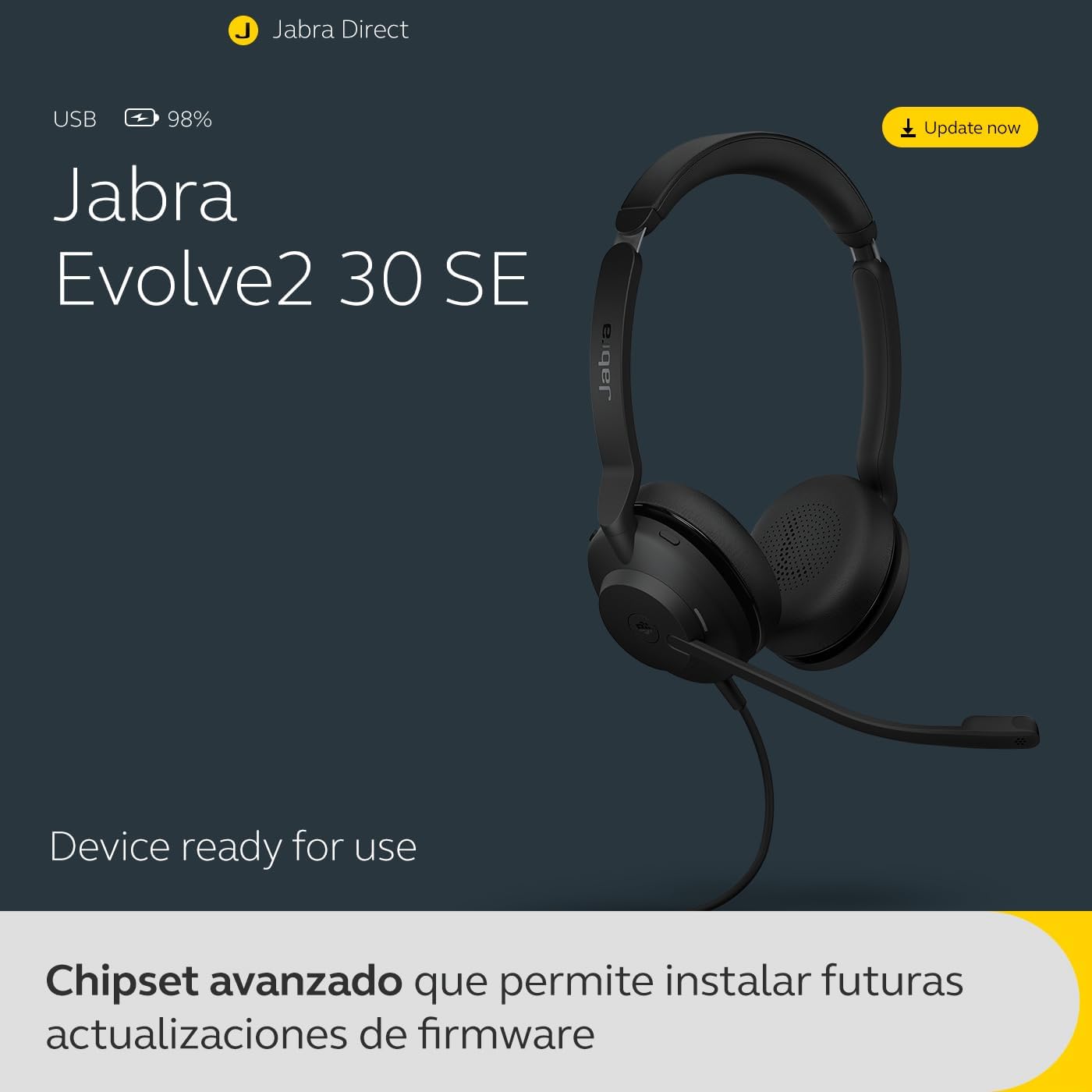 Thumbnail 9 de Jabra Evolve2 30 SE Auriculares con Cancelación de Ruido