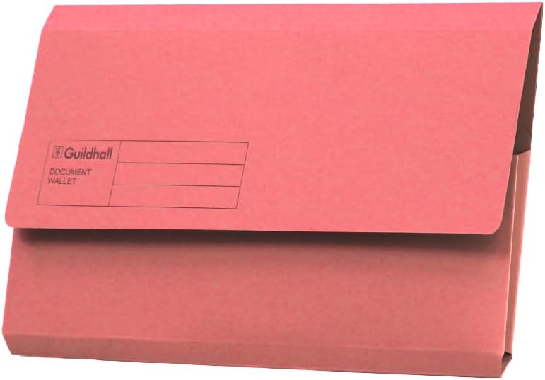 Thumbnail 2 de Exacompta Guildhall Document Wallets, 285gsm Foolscap, Assorted Colours (Pack of 50)