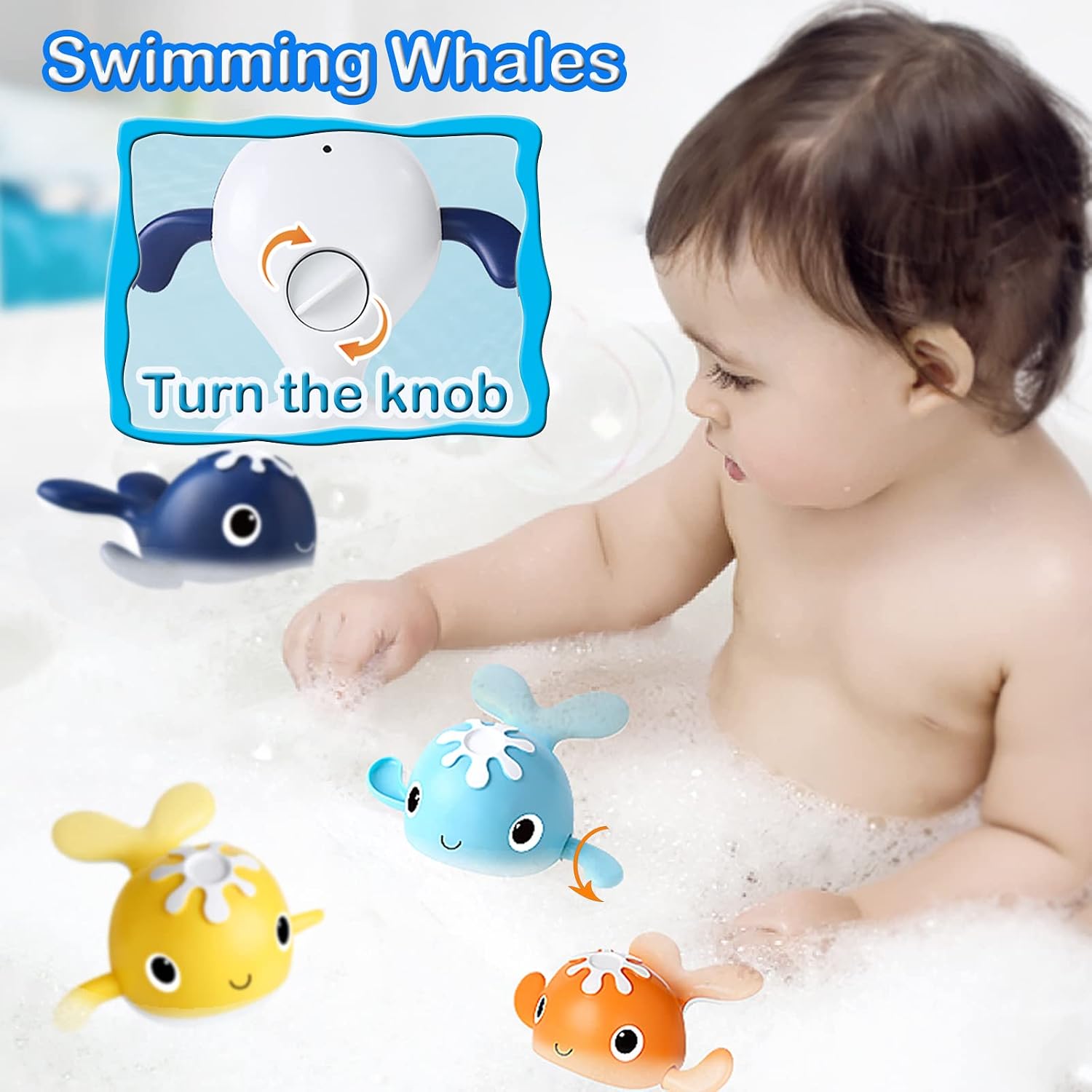 Detalle de LOYUEGIYO Bath Fishing Toy Set, ABS