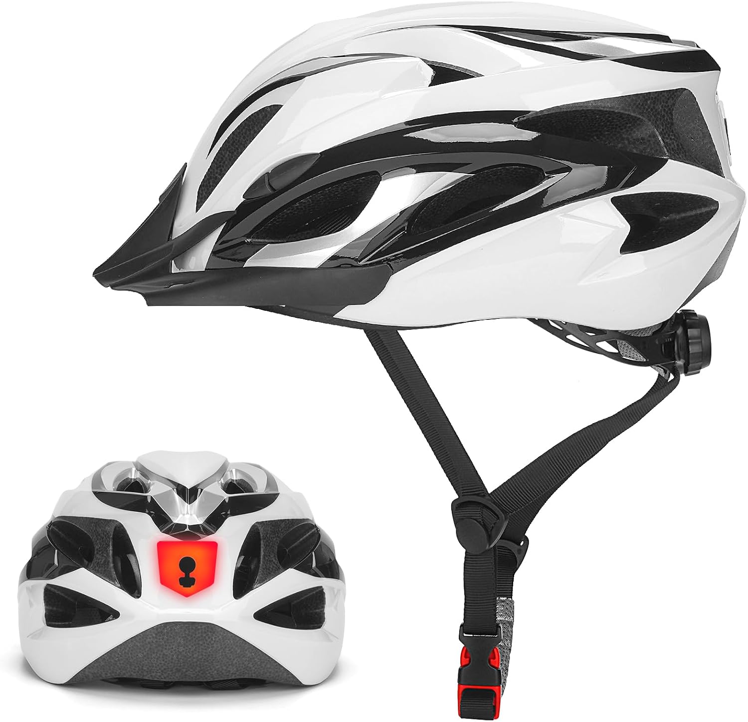 Imagen de Bike Helmet for Men Women with Light 58–62cm en OfertitasTOP