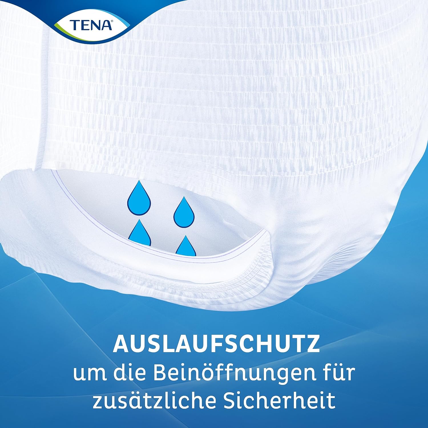 Detalle de TENA Pants Plus Unisex Inkontinenzslips, 56 Stück im Monatspaket (4 x 14 Stück), Größe M