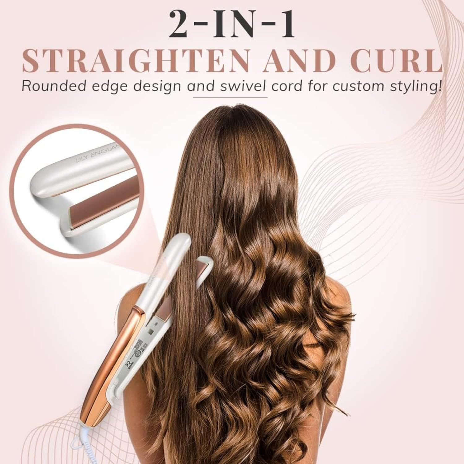 Detalle 2 de Lily England Hair Straighteners 100–230°C 💇♀