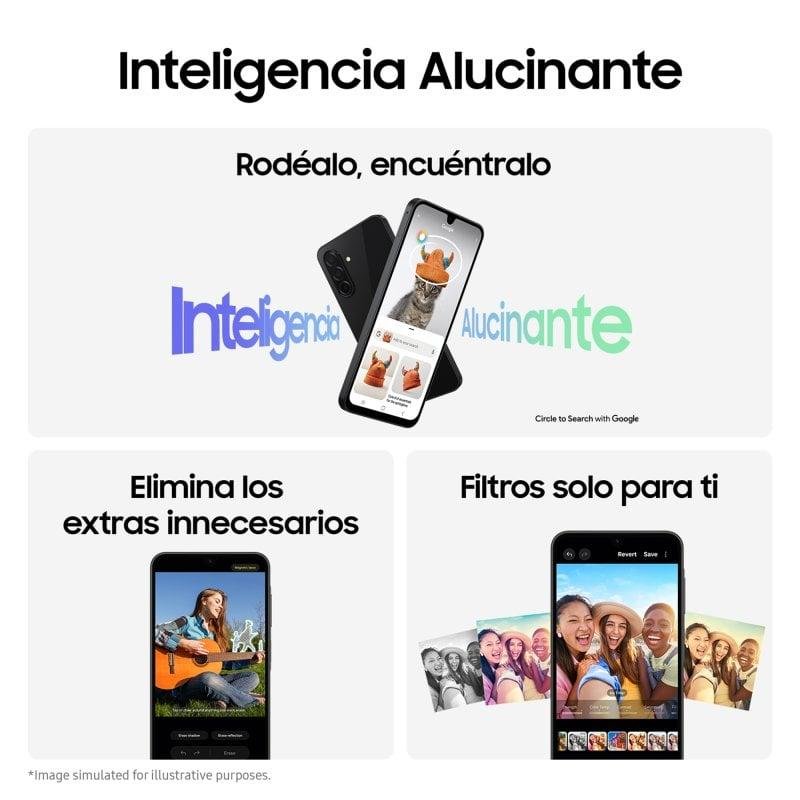 Detalle de Samsung Galaxy A26 5G 6GB/128GB | Pantalla AMOLED 6.7" y resistencia en versión internacional