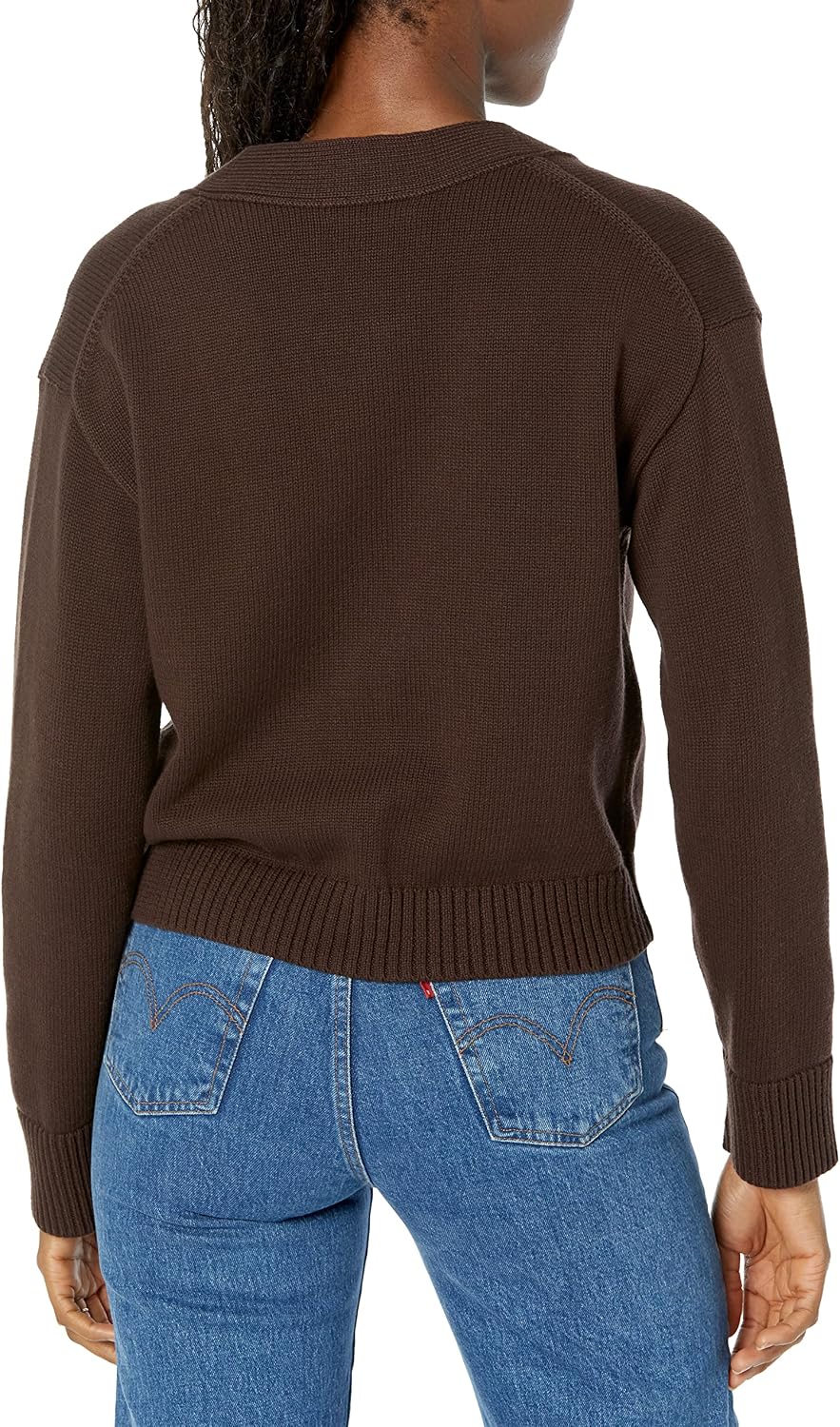 Detalle 2 de Amazon Essentials Kurzer Cardigan V‑Ausschnitt