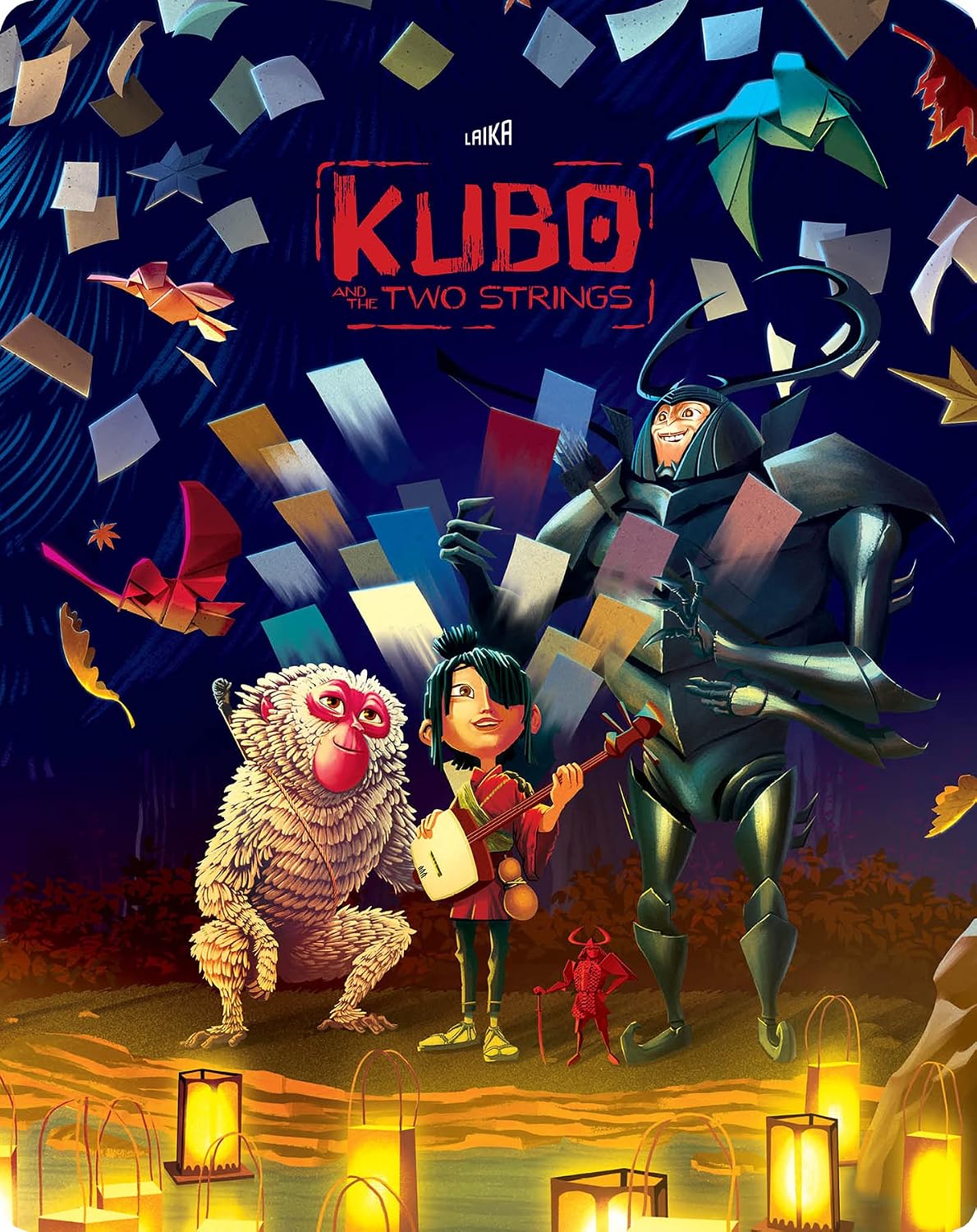 Detalle 2 de Kubo and the Two Strings 826663234930 Limited Edition SteelBook 4K UHD + Blu-ray