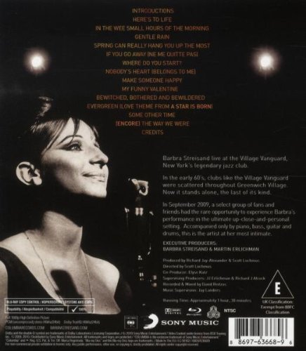 Thumbnail 1 de Legacy Recordings Streisand, Barbra - One Night Only (Blu-ray)