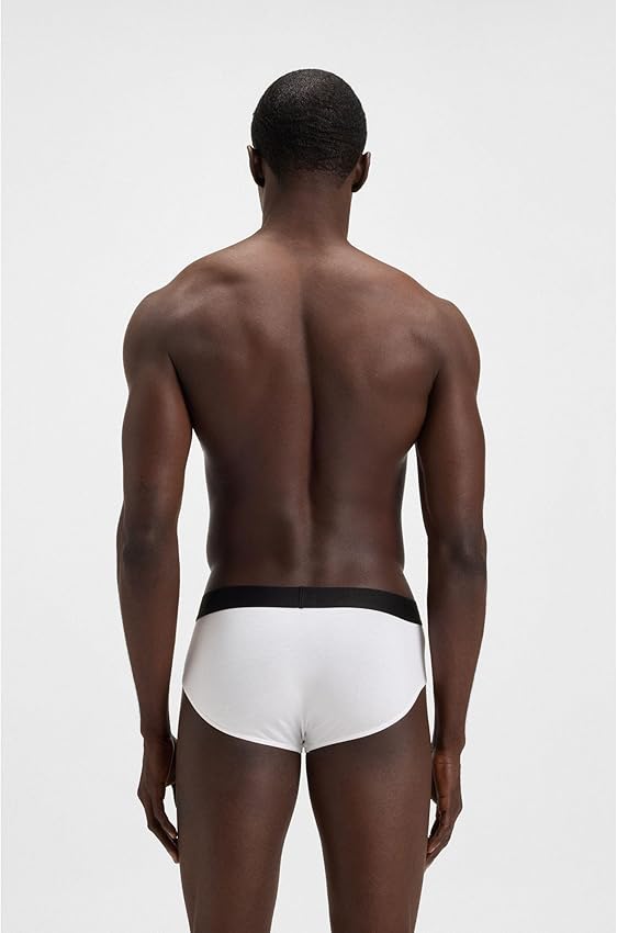 Thumbnail 3 de BOSS HipBr 3P One Brief Hombre L, 100 White ropa interior