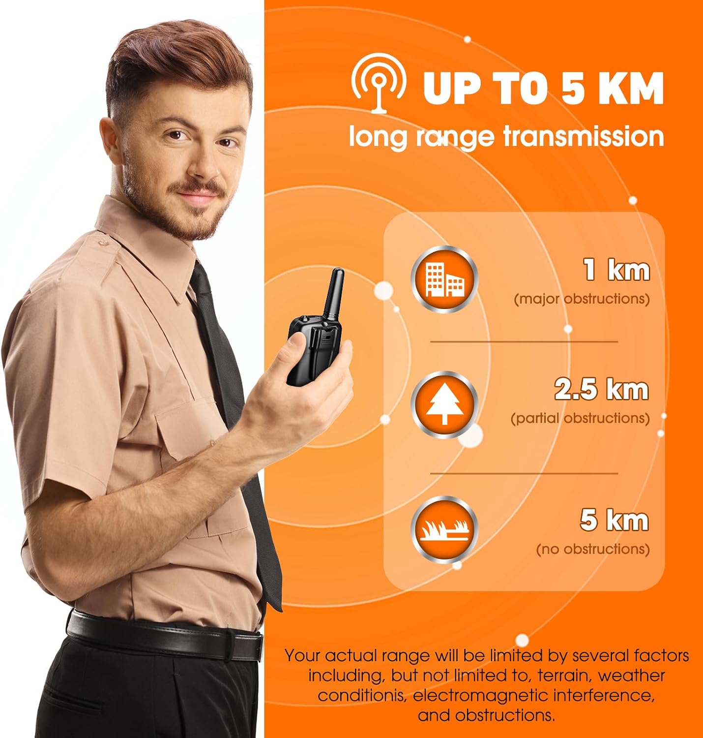 Thumbnail 4 de EUCOCO Walkie Talkies 2‑pack for kids