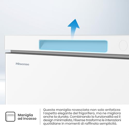 Thumbnail 8 de Hisense FT200N1AWE NUOVO Congelatore a pozzo 198 L – Display LED, 40 dB, Classe E, bianco
