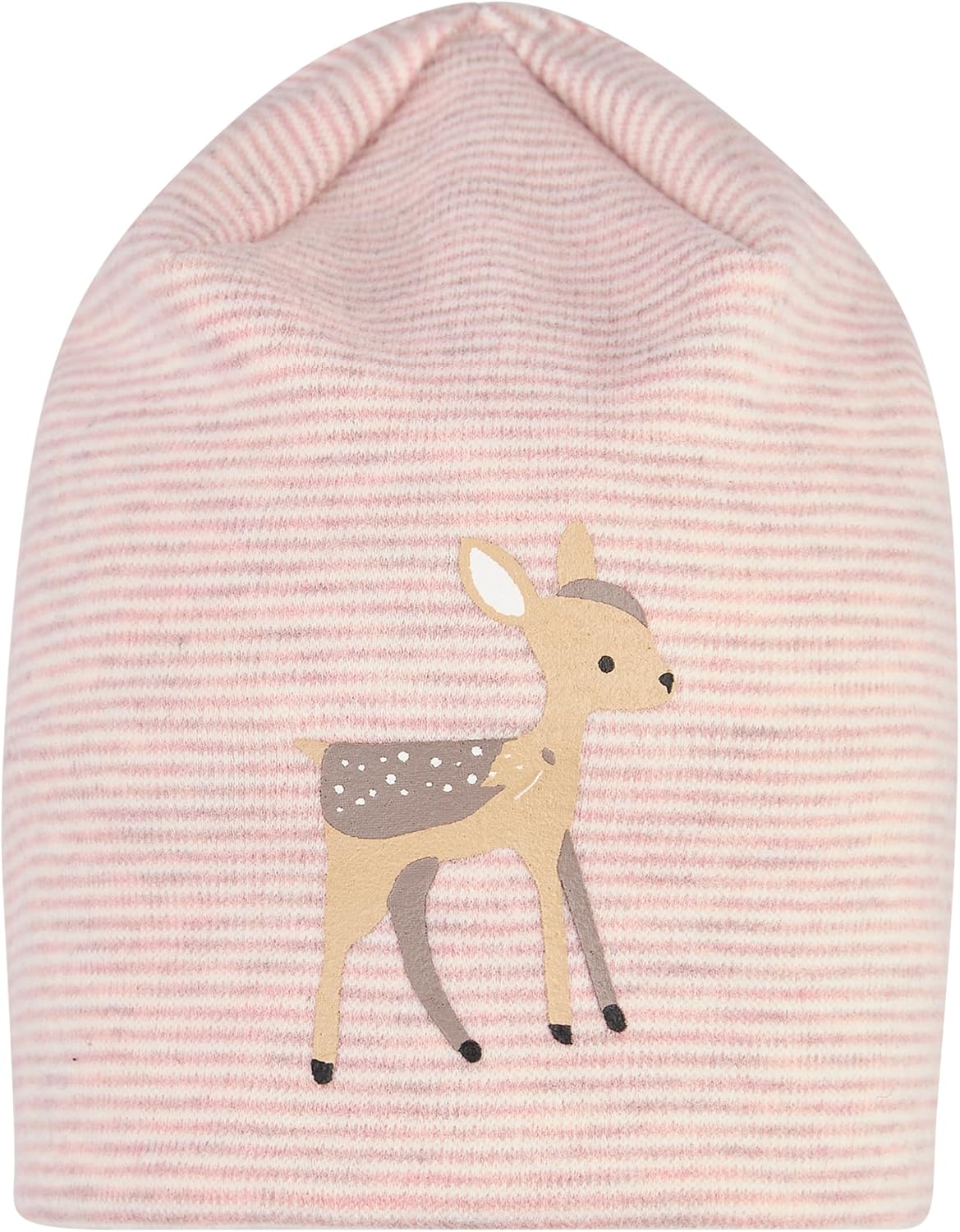 Thumbnail 2 de Sterntaler Beanie Rehkitz Bonnet Fille — Bonnet pour fille en coton mélangé avec rayures chiné et imprimé faon