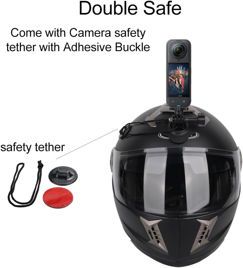 Detalle 2 de YEHOLDING 2 Kit Soporte Adhesivo flexible para Insta360 X5