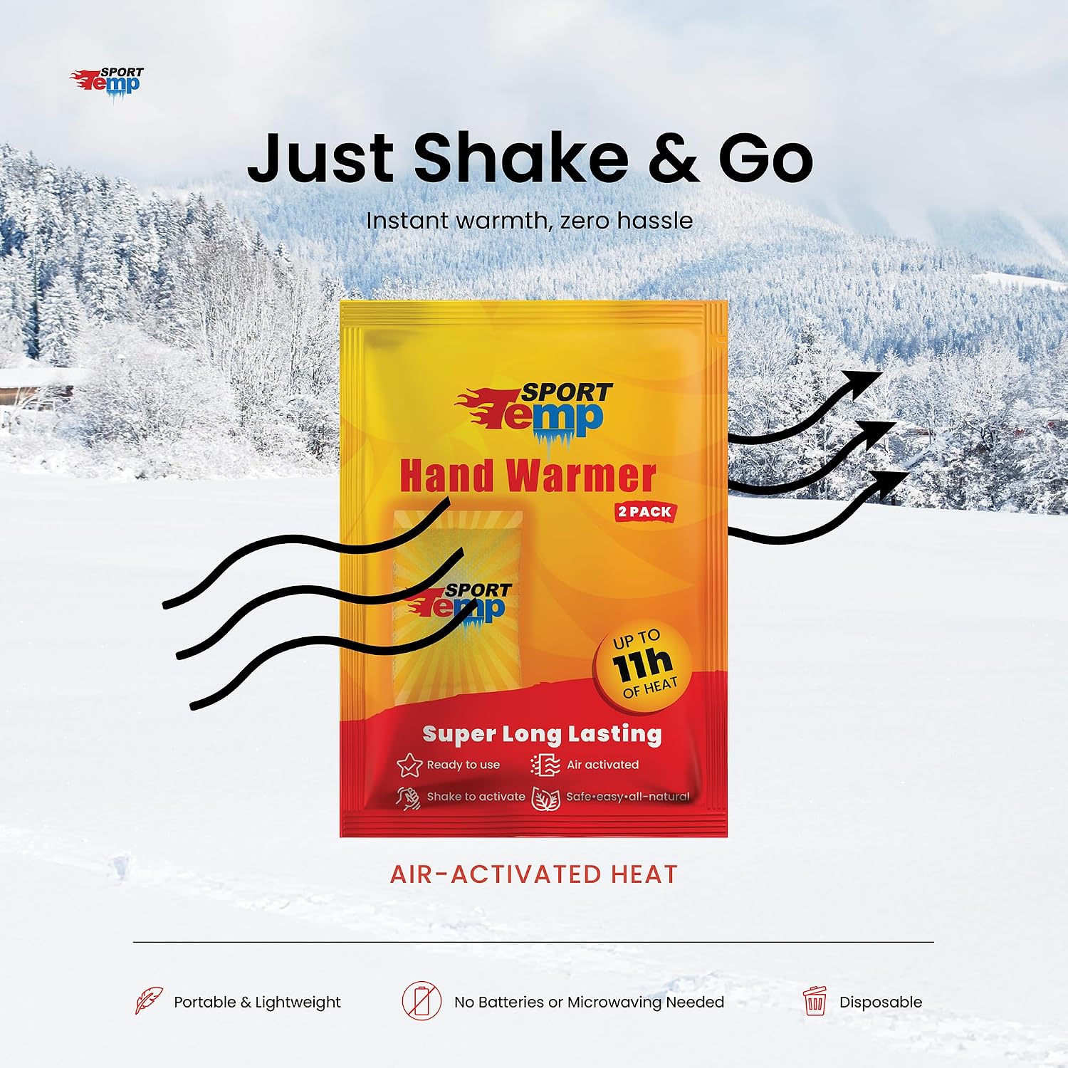 Thumbnail 4 de Air Activated Hand Warmers Up to 11 Hours