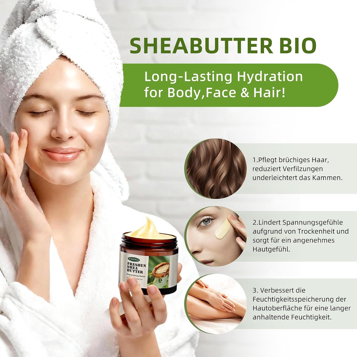Thumbnail 2 de Sheabutter Bio Hautpflege 110 g