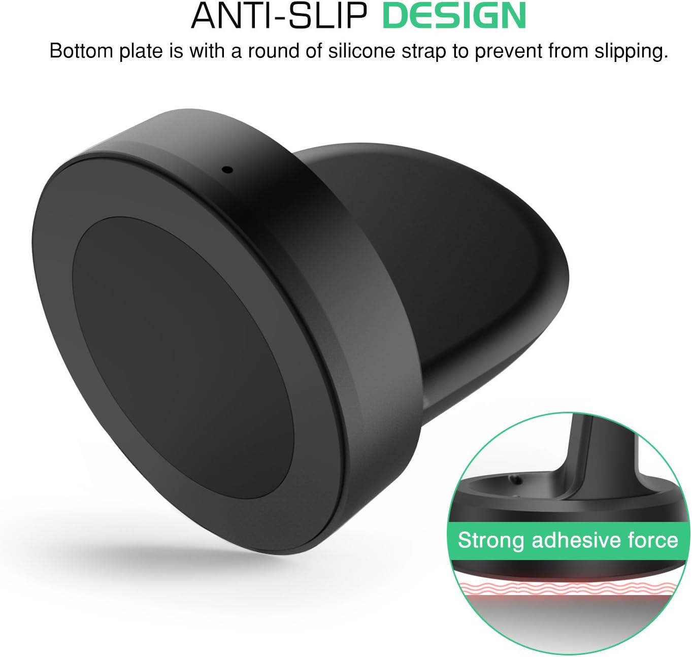 Detalle 2 de MoKo Gear S3 replacement wireless charger for Samsung Gear S3 Classic SM-R770 & S3 Frontier SM-R760
