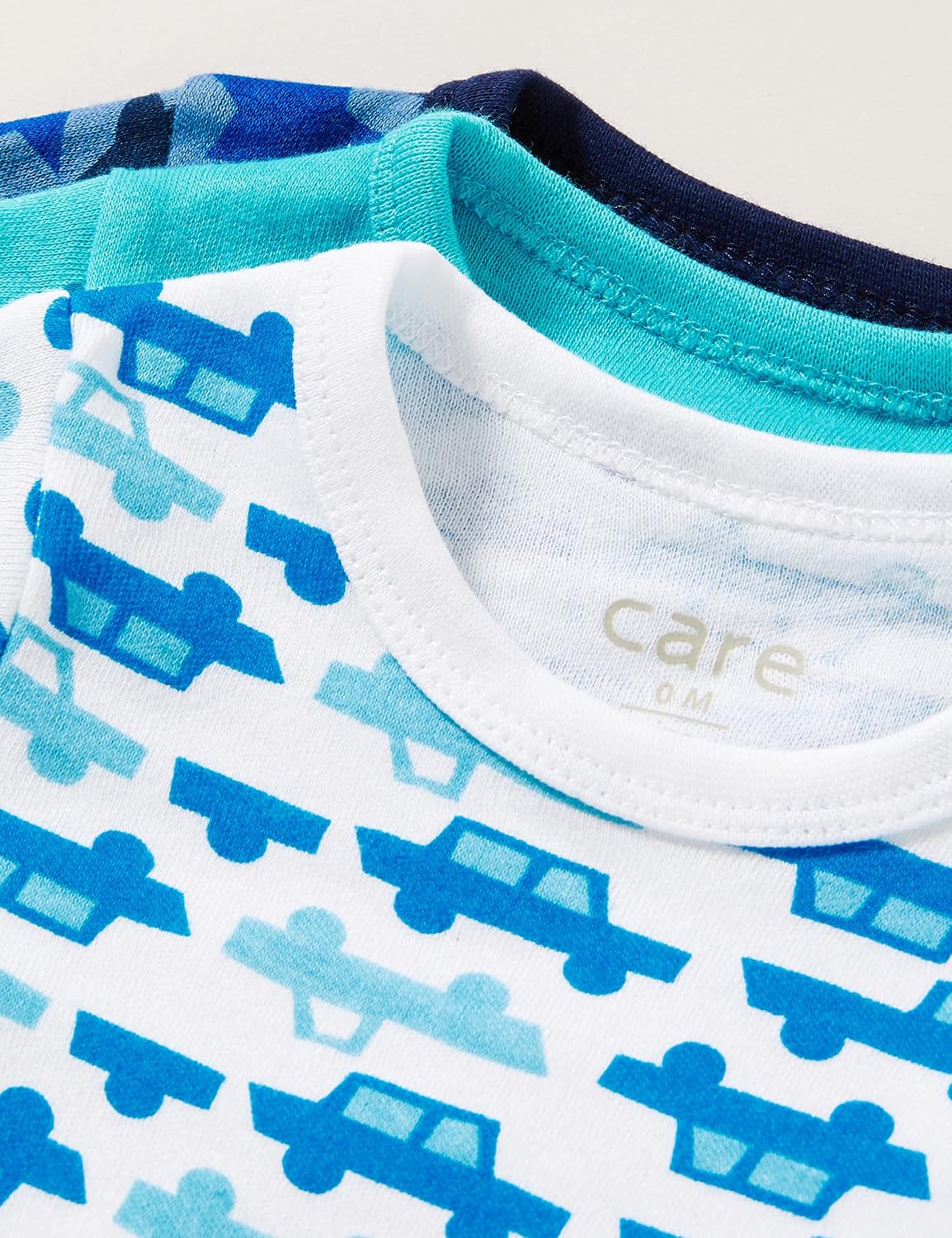 Detalle de Care Unisex Baby Body Ls - Aop (3er Pack) Langarm-Body