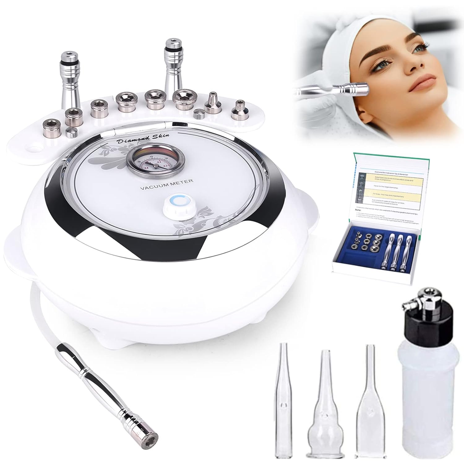 Detalle de TwoWin Diamant Mikrodermabrasion Maschine 3-in-1
