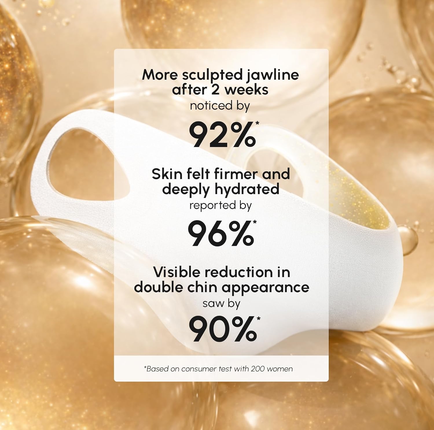 Thumbnail 6 de MAREE Chin Strap V Line Lifting Mask (24K Gold) Hydrogel Double Chin & Neck Lift Tape Mask, 10 PCS