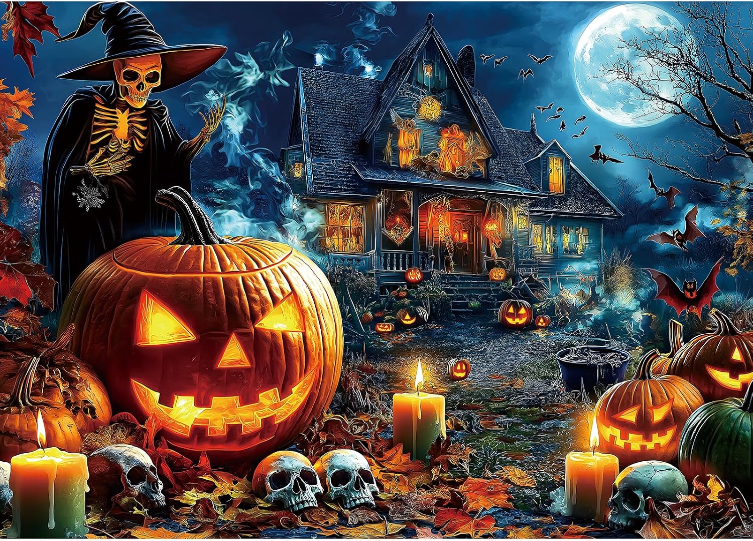 Detalle de Blueforest Jigsaw Puzzle 1,000 Pieces