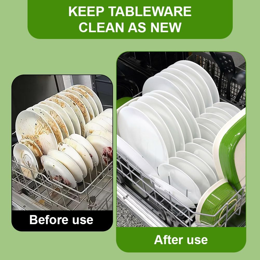 Thumbnail 6 de AOOWU 5449503 Dishwasher Sheets, 100 Pack with Protease Enzymes