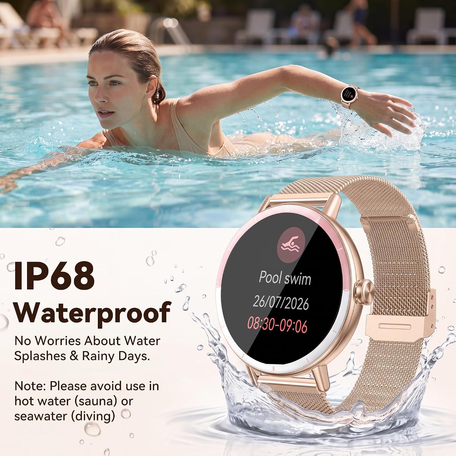 Detalle 1 de Smart Watch with 1.27-Inch Display