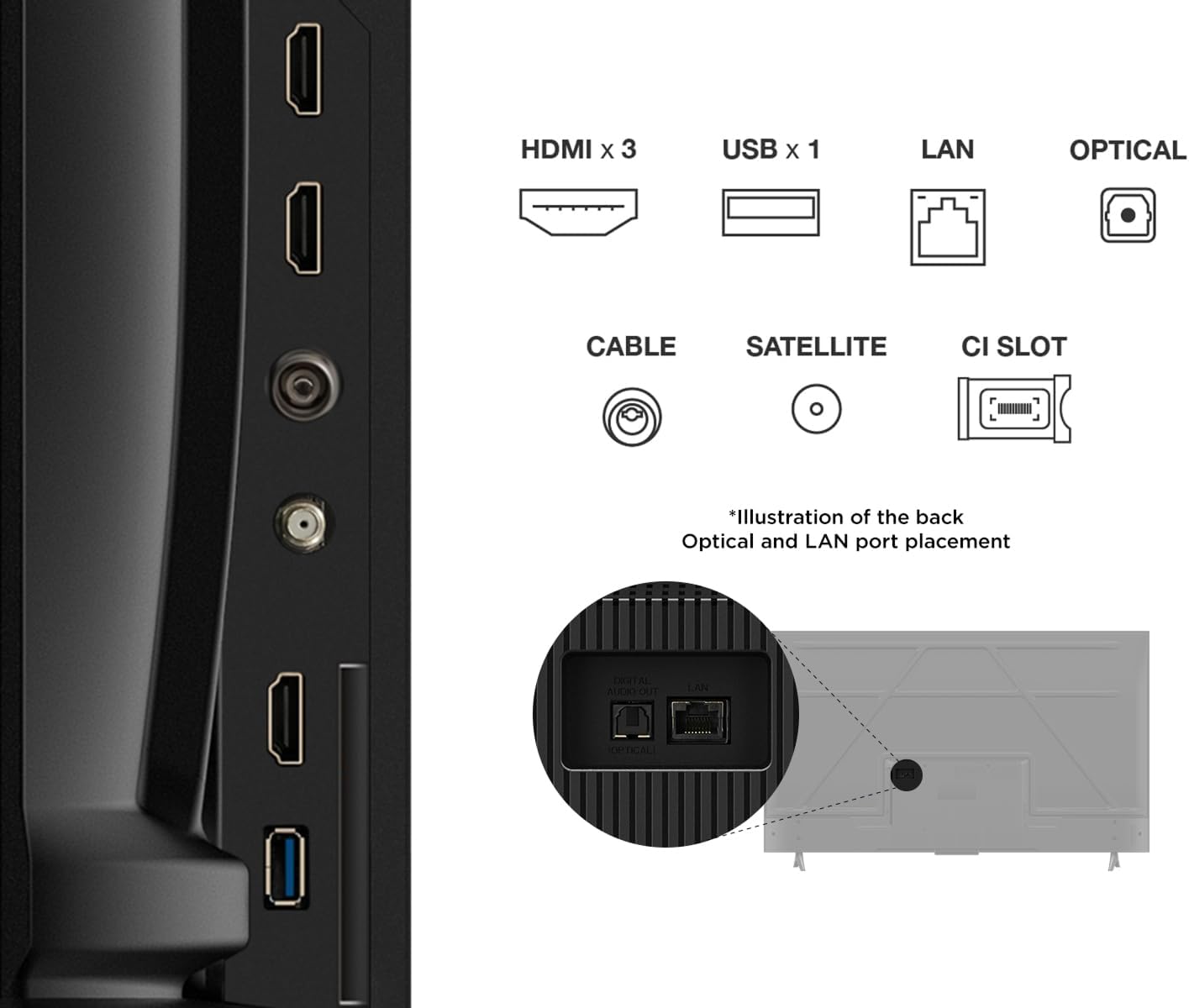 Thumbnail 10 de TCL 55T69C QLED 55" TV 🎥 HDR 4K Smart con Google Assistant