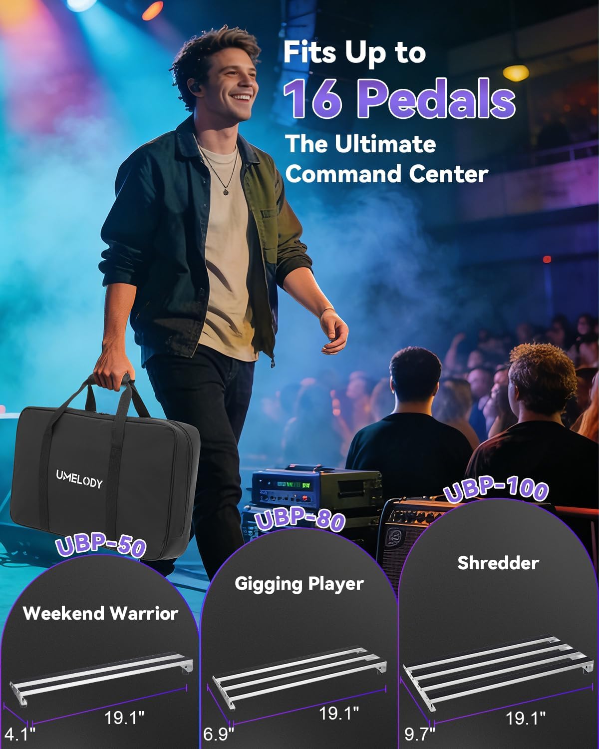 Thumbnail 1 de Guitar pedalboard UBP-100