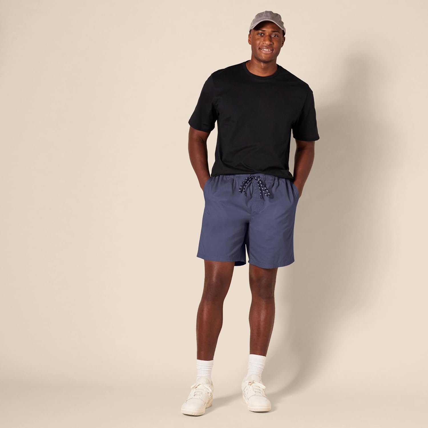 Thumbnail 6 de Amazon Essentials Men’s Relaxed Fit 8" Cotton Pull-On Walk Shorts with Elasticated Waist & Drawstring