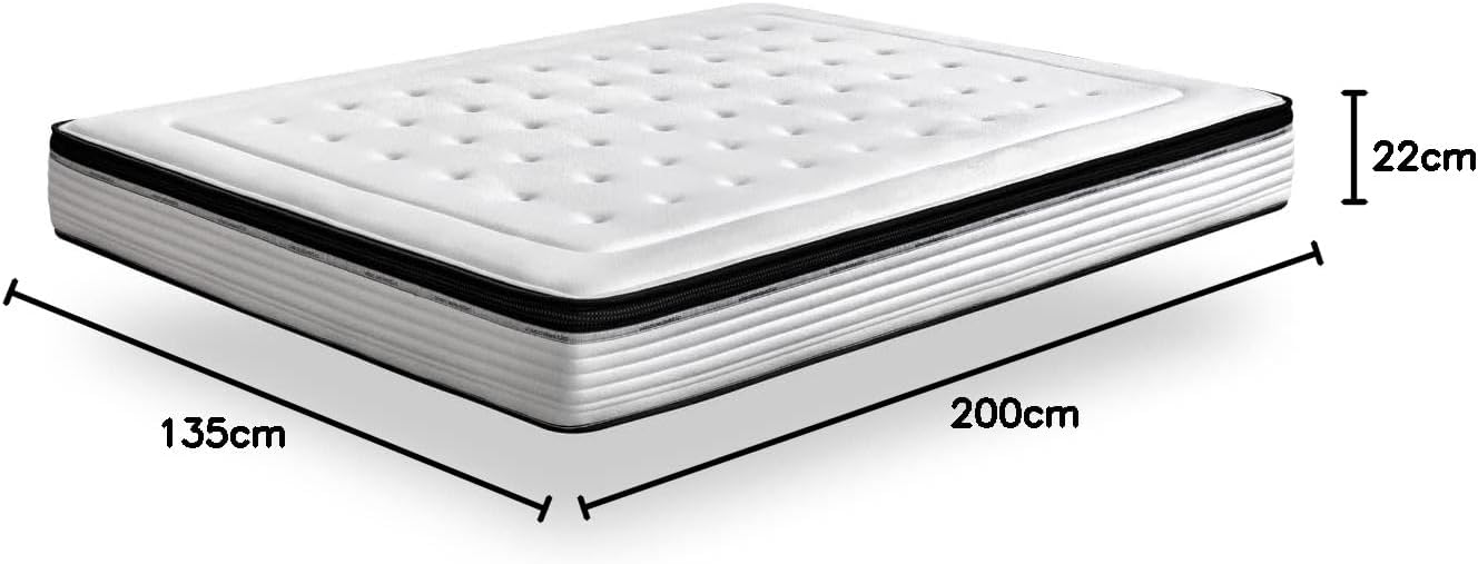 Thumbnail 2 de KUO Dream - Materasso Bio Memory 22: memory foam innogel, 135×200×22 cm