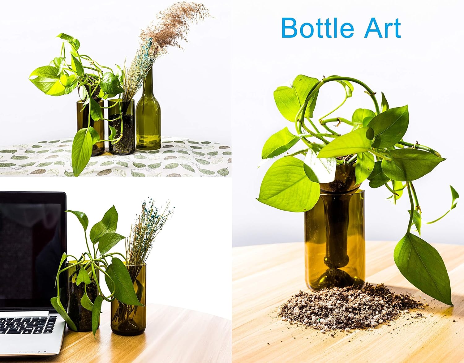 Thumbnail 4 de Glass DIY Cutting Tool Kit – Glass Bottle Cutter for Wine, Beer, Champagne – Upcycling & Craft