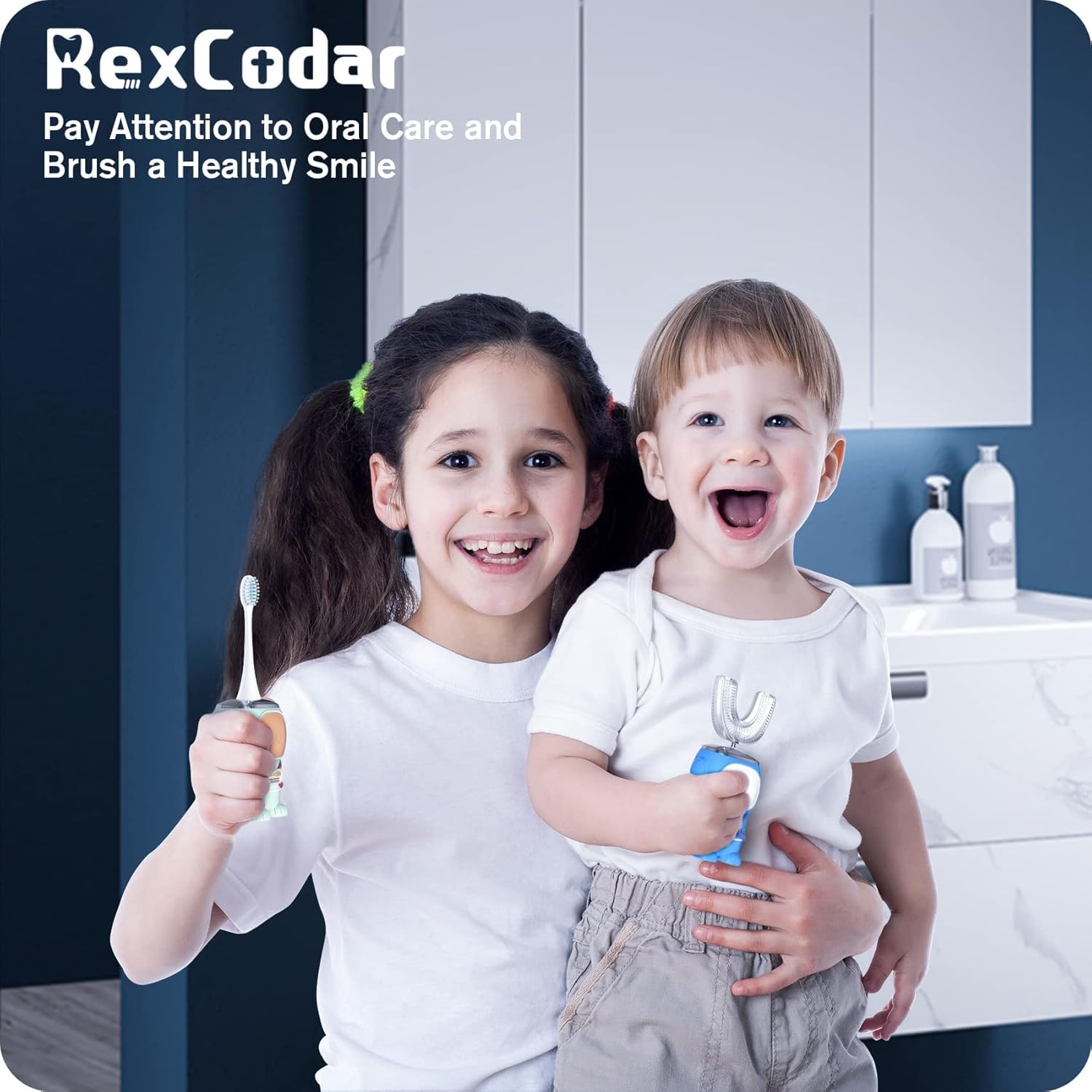 Thumbnail 6 de RexCodar Ultrasonic U-Shaped Kids Toothbrush 60s