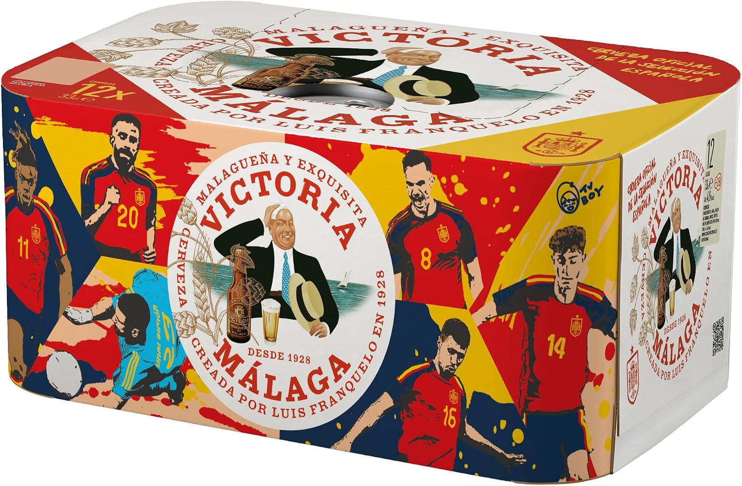 Detalle de Victoria Cerveza Latas 24x330ml 🍺 Paquete de 7920ml