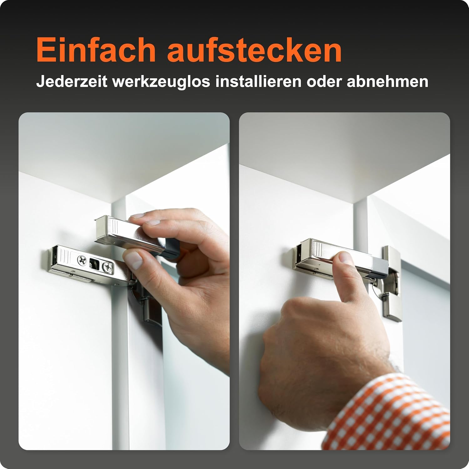 Detalle 2 de BLUMOTION Dämpfer zum Aufstecken für Blum CLIP top/CLIP Scharniere – 10er Pack