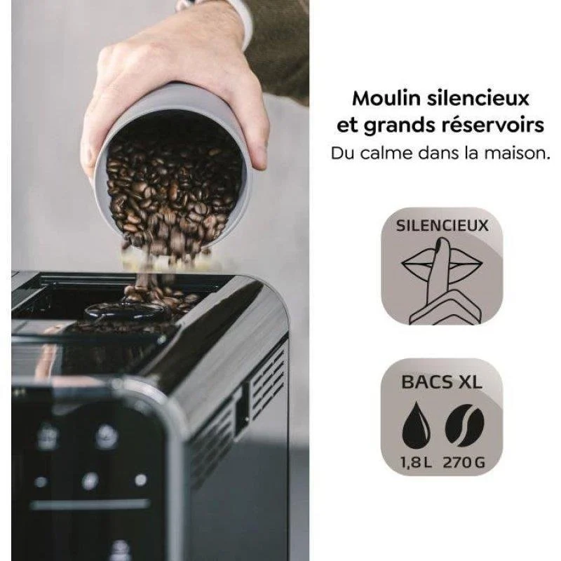 Detalle de Cafetera Superautomática Melitta Barista Smart T 1,8 L | Espresso y espumos en casa