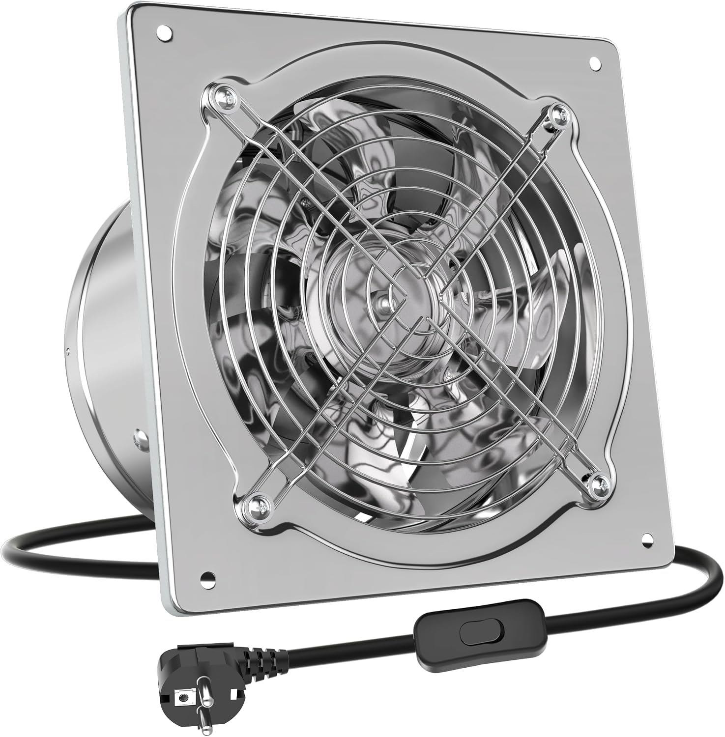 Detalle de HG Power Extractor 200mm 980 m³/h ventilador silencioso