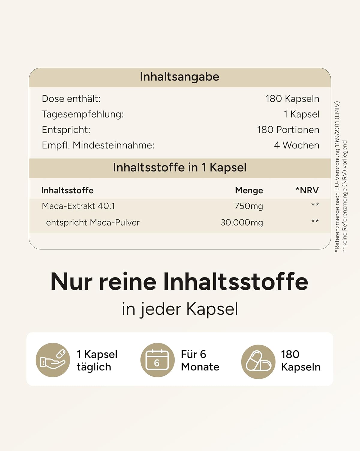 Thumbnail 4 de Maca Kapseln 30.000mg 180 Stück