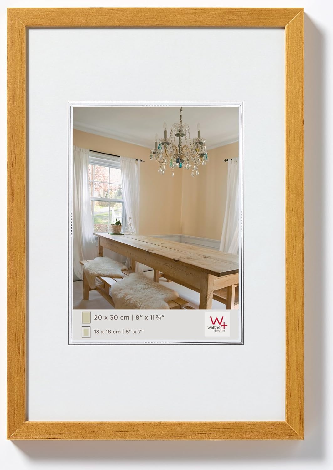 Thumbnail 6 de walther Design Picture Frame Oak 9 x 13 cm (BP913E)