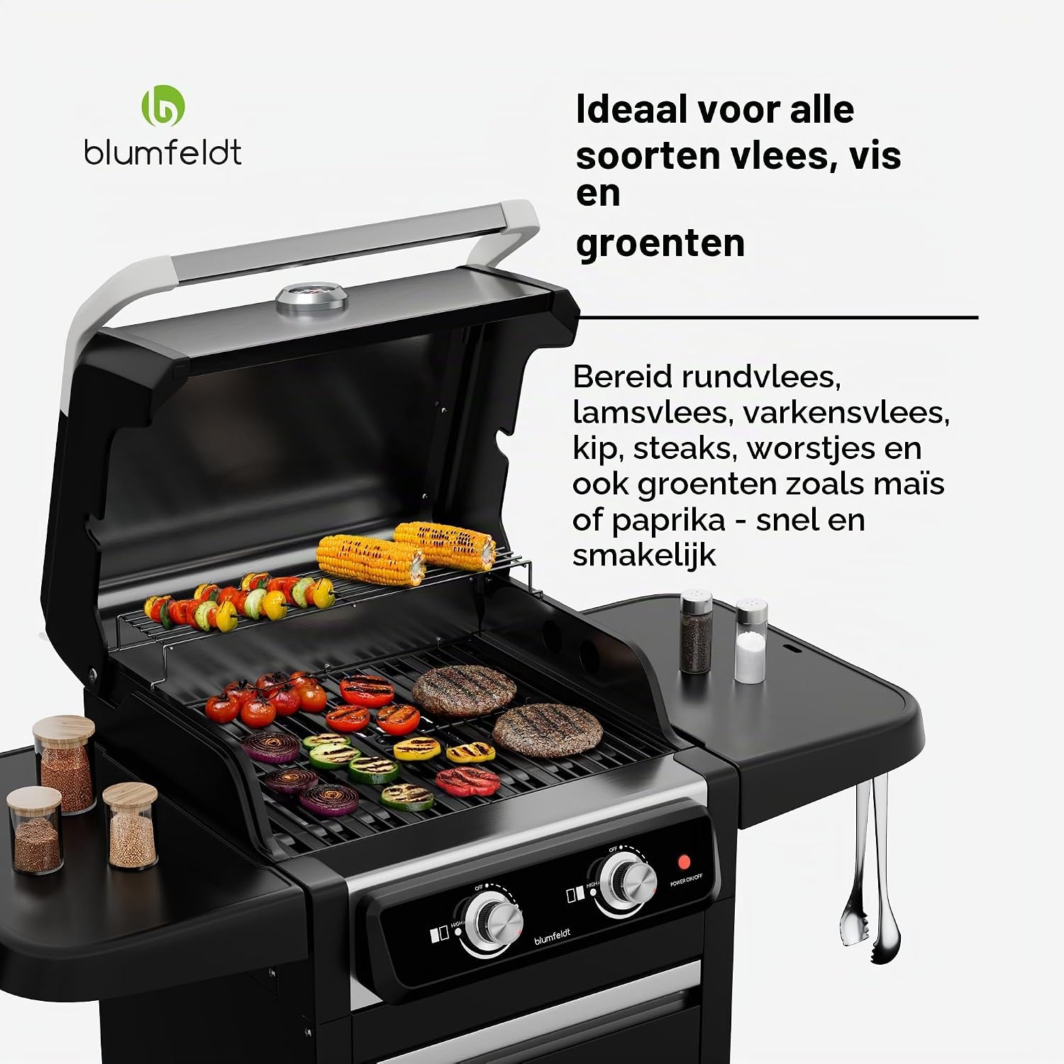 Detalle 2 de Blumfeldt ElectricPro bd976957-7be9-43f8-9860-5d8d5cd62979 elektrische barbecue, 3000 W