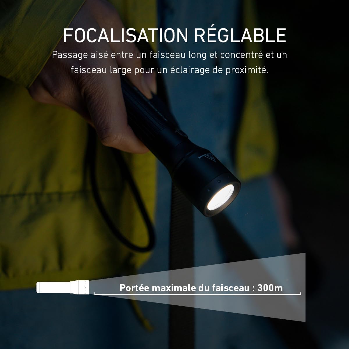 Detalle 2 de Ledlenser P7R Core lampe torche 1400 lm 🔦