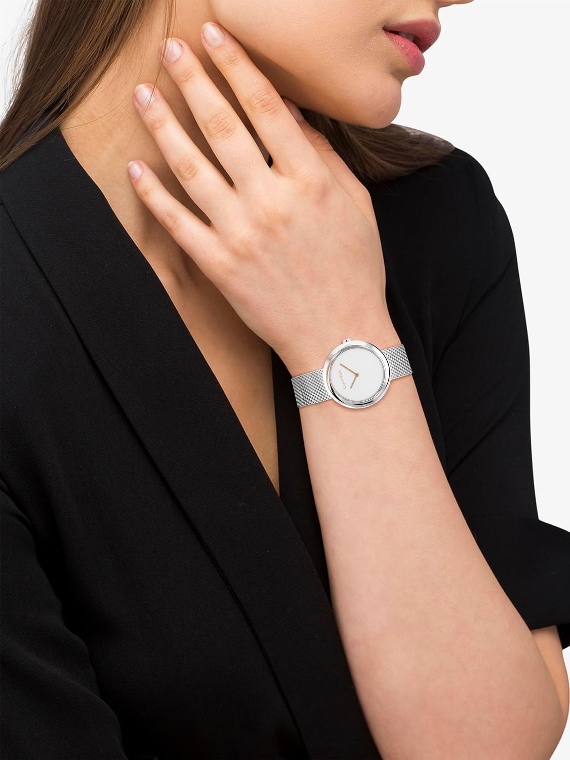 Detalle 2 de Calvin Klein Twisted Bezel 34 mm Uhr