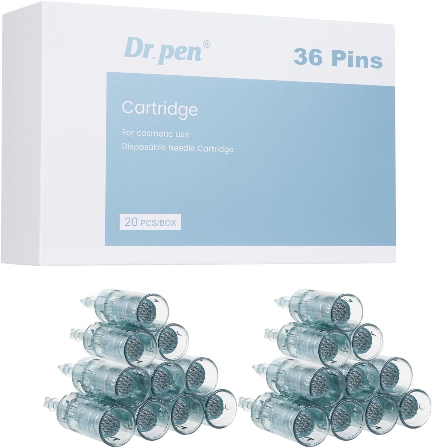 Detalle de Cartucce Dr. pen Ultima M8/M7S 36 pin, 20 pezzi