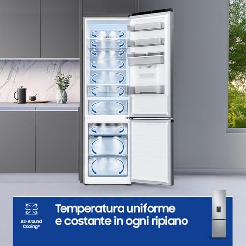 Thumbnail 6 de Samsung Frigorifero Combinato EcoFlex AI RB38C634DSA/EF – 386 L, Silver Inox