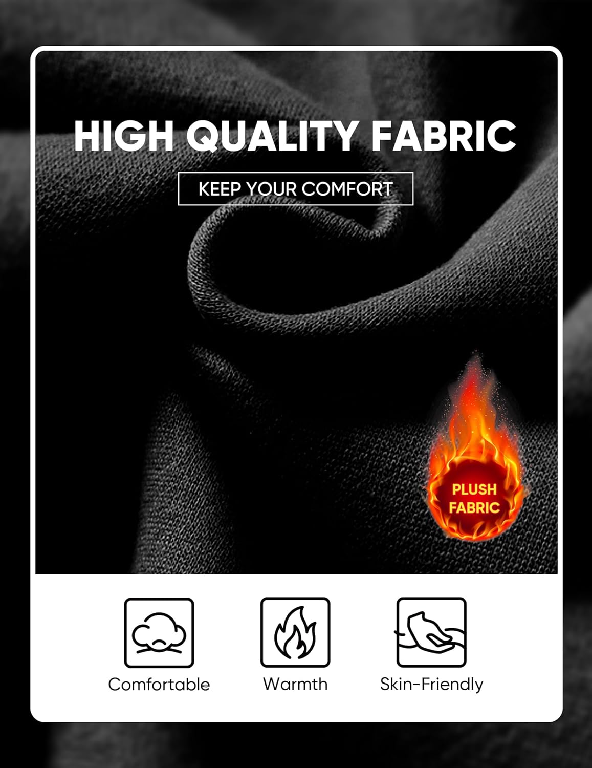 Thumbnail 5 de JMIERR Casual Cotton Hooded Hoodie