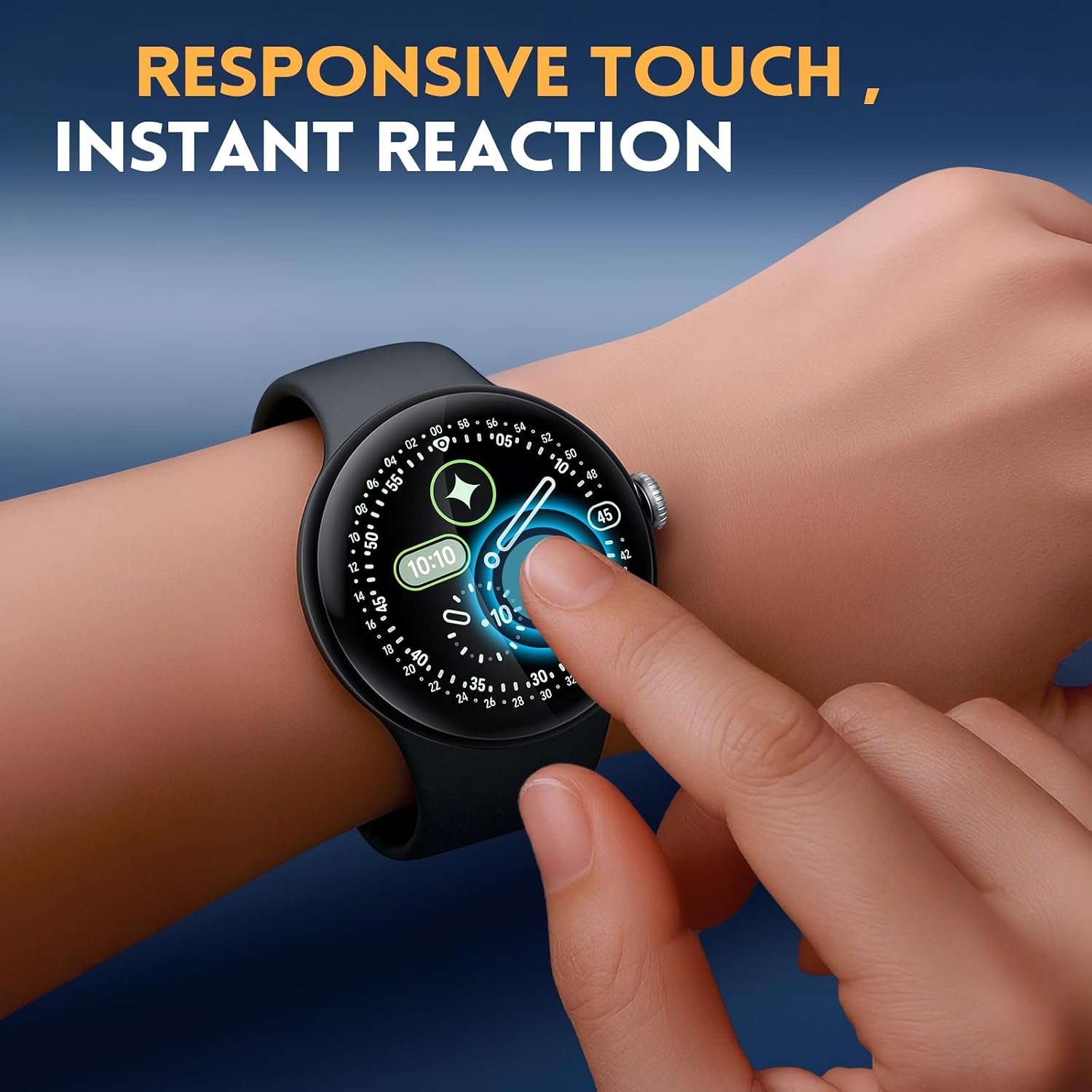 Thumbnail 4 de Misxi 6 Pack Screen Protector for Pixel Watch 45mm