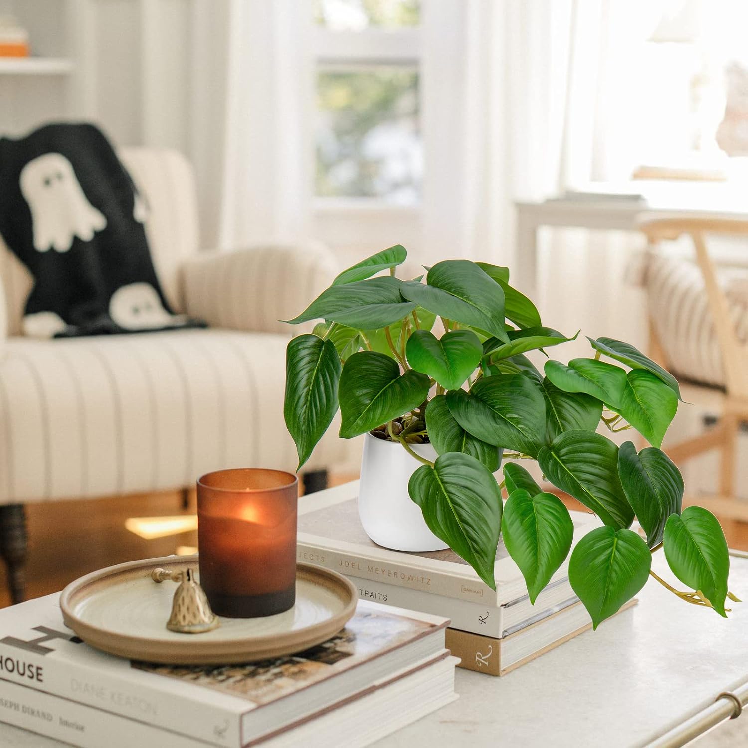 Thumbnail 2 de Hollyone Künstliche Monstera im Topf 25 cm