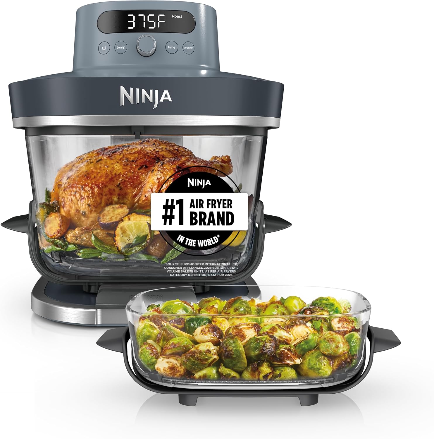 Detalle de Ninja Crispi Pro 6-Quart Glass Air Fryer