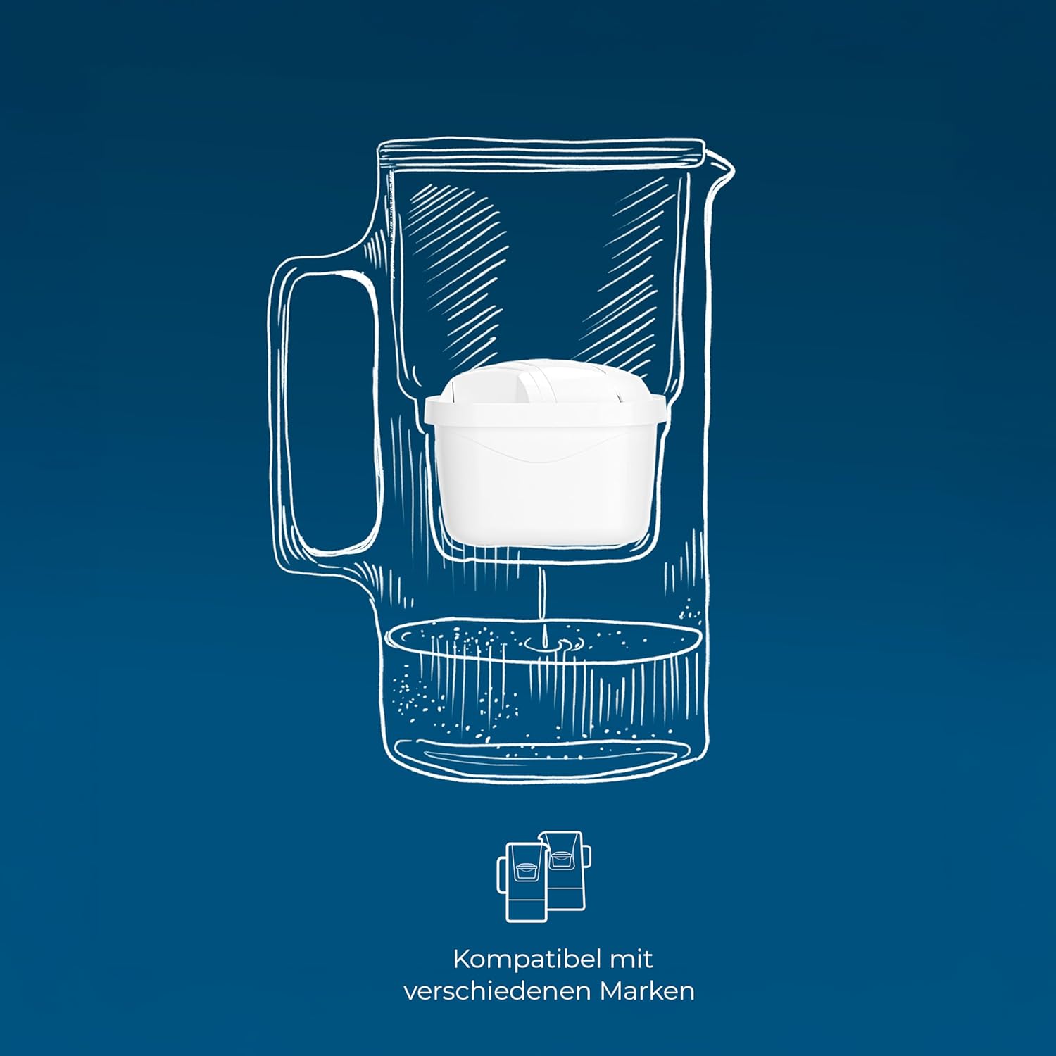 Thumbnail 6 de Wessper Wasserfilter Kartusche 6er Pack